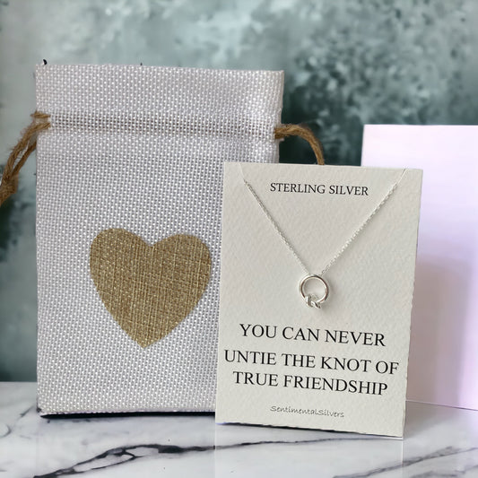 Sterling Silver Small Knot