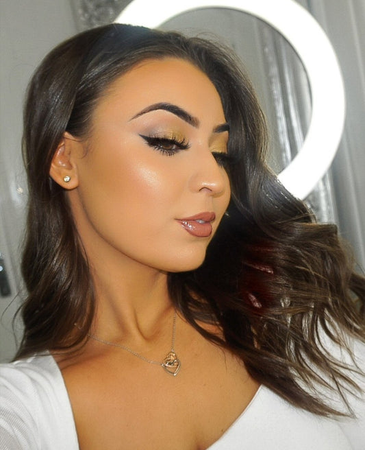 Sterling Silver Connected Love Hearts Necklace