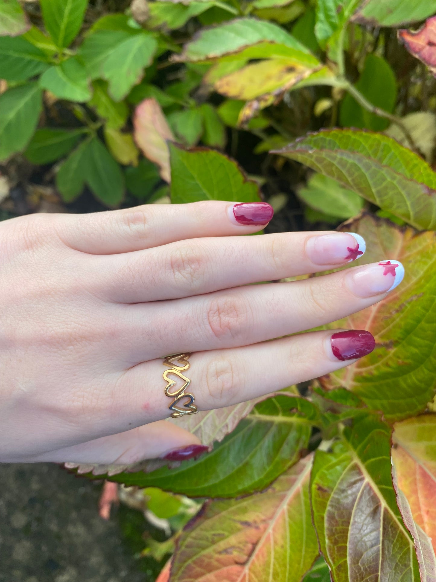 Heart Stainless Steel Ring – Tarnish-Free