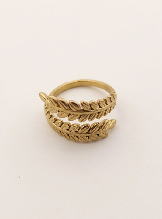 Infinity Twist Waterproof Stainless Steel Ring